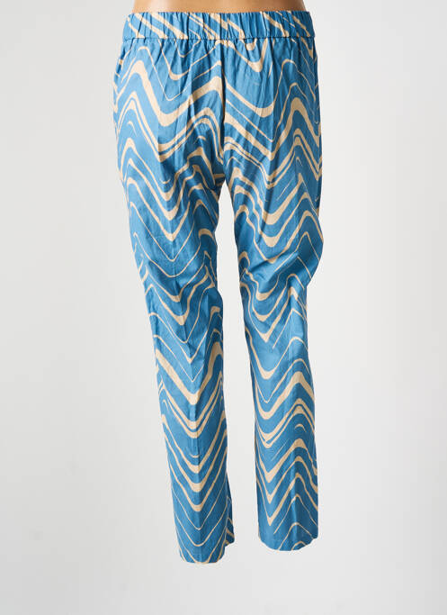 Pantalon drept albastru DIEGA femeie