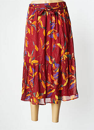 Fustă midi maro GRACE & MILA femeie