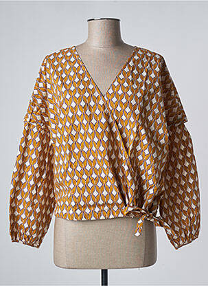 Top galben DAY OFF femeie