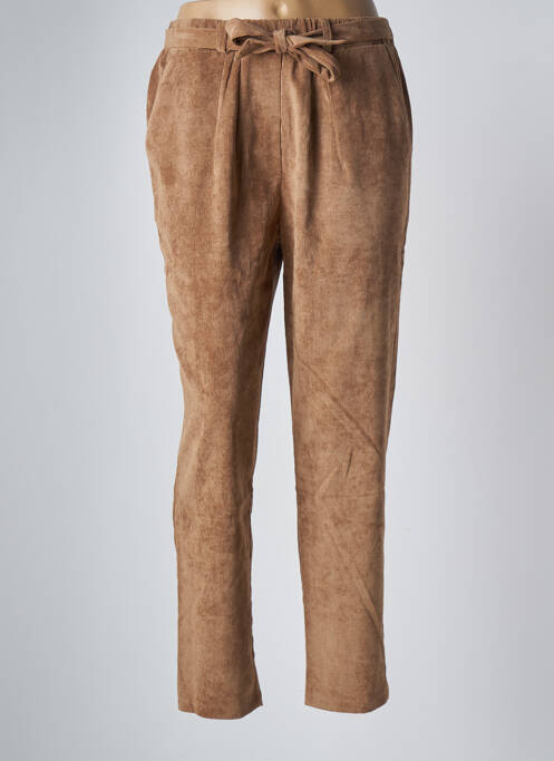 Pantalon drept bej MOLLY BRACKEN femeie