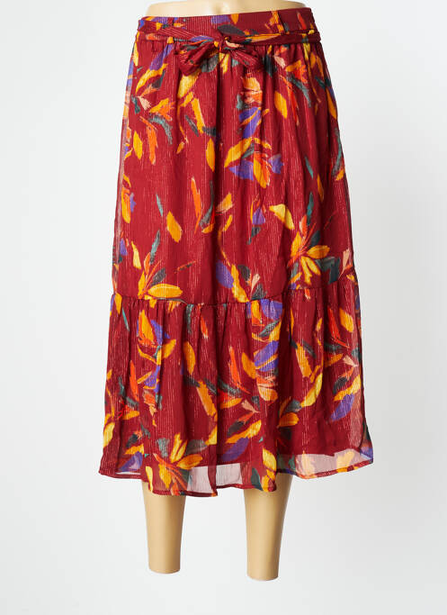 Fustă midi maro GRACE & MILA femeie