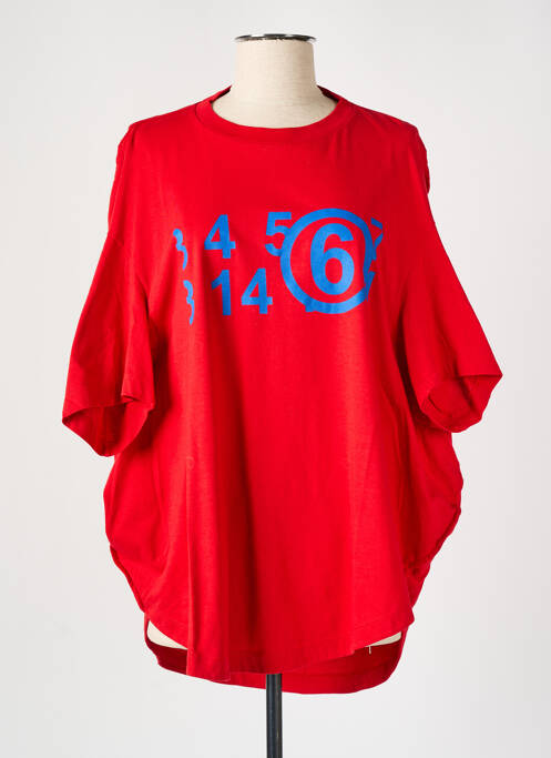 Tricou roșu MAISON MARTIN MARGIELA femeie