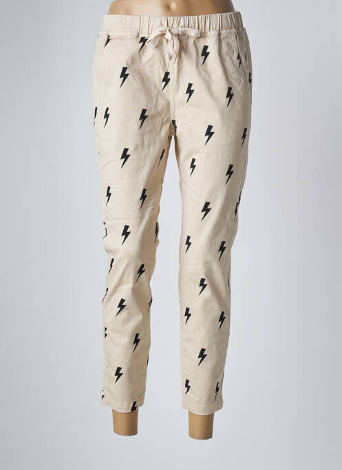 Pantalon drept bej SAK'S femeie