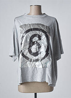 Tricou gri MAISON MARTIN MARGIELA femeie
