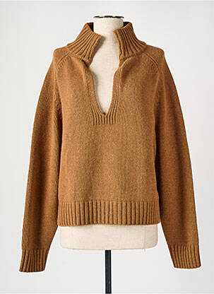 Pulover maro LAURENCE BRAS femeie