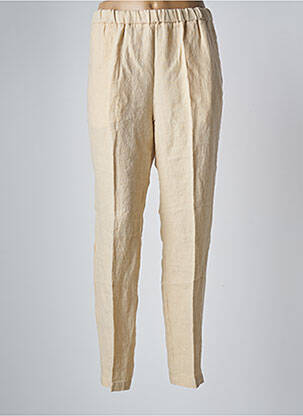 Pantalon drept bej POMANDERE femeie