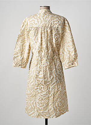 Rochie midi bej MSCH COPENHAGEN femeie