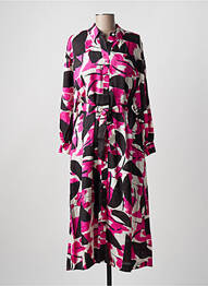 Rochie midi roz ESSENTIEL ANTWERP femeie