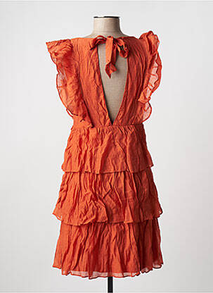 Rochie scurtă portocalie VILA femeie