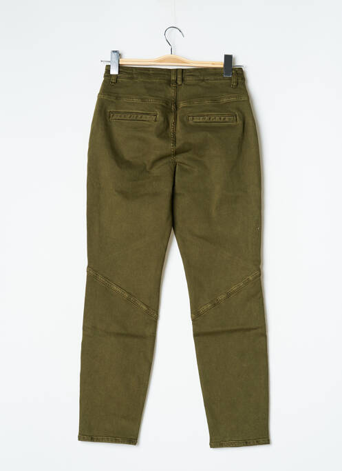 Pantalon slim verde SAK'S femeie