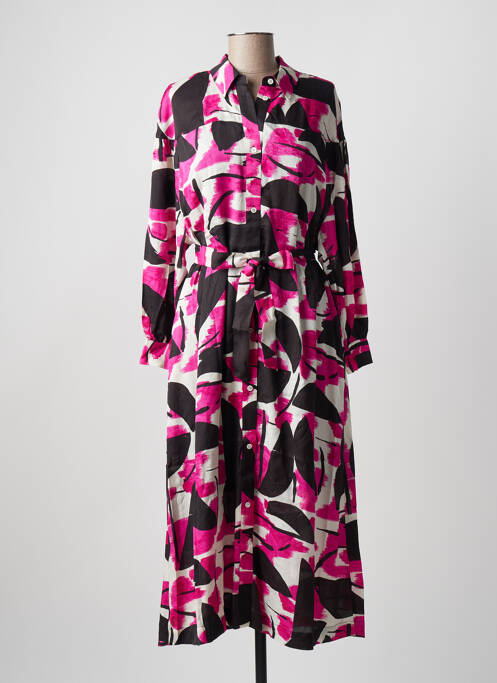 Rochie midi roz ESSENTIEL ANTWERP femeie