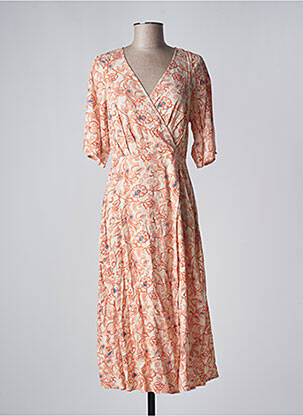 Rochie midi portocalie Y.A.S femeie