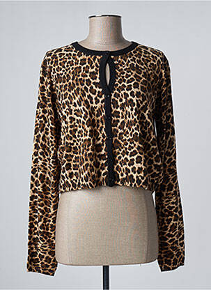 Vestă cu mâneci lungi bej TWINSET femeie