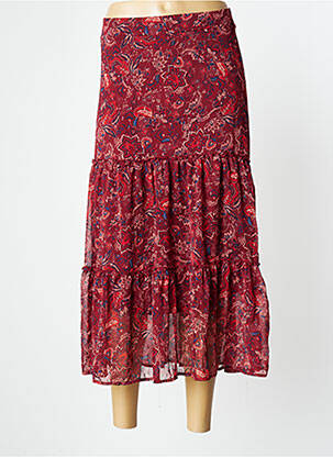 Fustă midi maro GRACE & MILA femeie