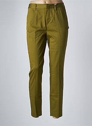 Pantalon drept kaki SCOTCH & SODA femeie