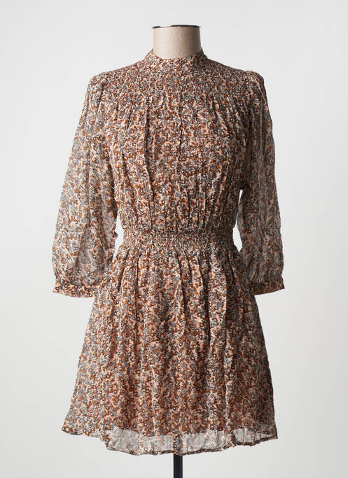 Rochie scurtă bej SESSUN femeie