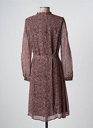 Rochie midi maro SESSUN femeie