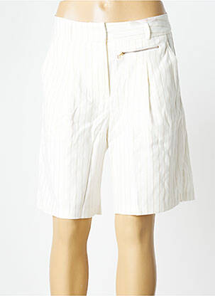 Șort alb MOLLY BRACKEN femeie