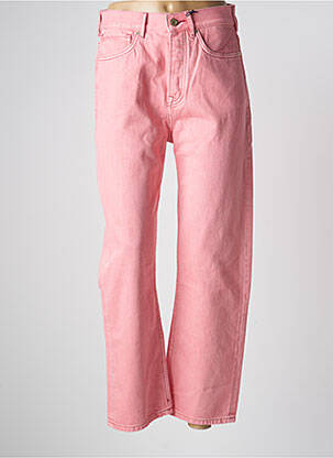 Blugi boyfriend roz SCOTCH & SODA femeie