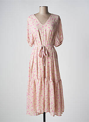 Rochie midi bej SELECTED femeie