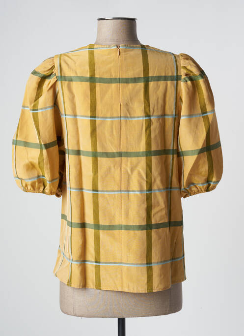 Top galben SAMSOE & SAMSOE femeie