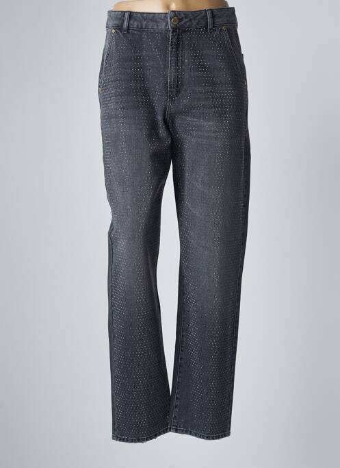 Blugi cu croială dreaptă negru ESSENTIEL ANTWERP femeie