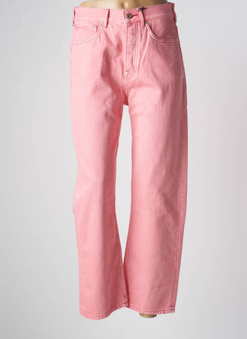 Blugi boyfriend roz SCOTCH & SODA femeie