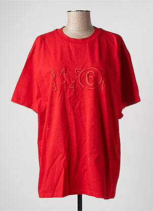 Tricou roșu MAISON MARTIN MARGIELA femeie