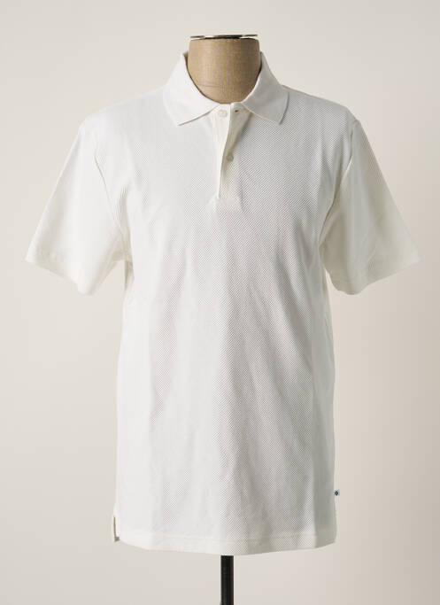 Polo alb SAMSOE & SAMSOE bărbat