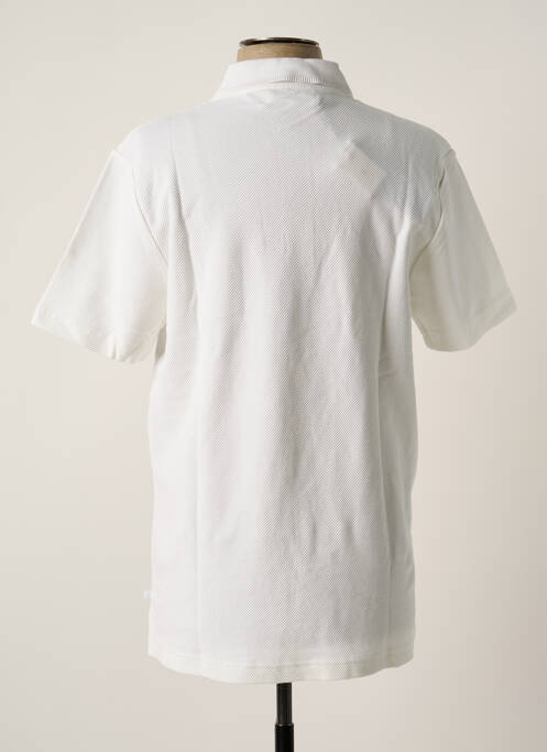 Polo alb SAMSOE & SAMSOE bărbat