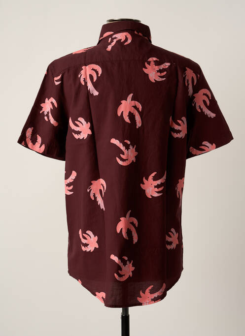 Cămașă cu mâneci scurte violet FARAH bărbat