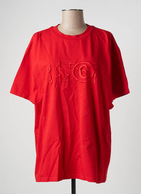 Tricou roșu MAISON MARTIN MARGIELA femeie