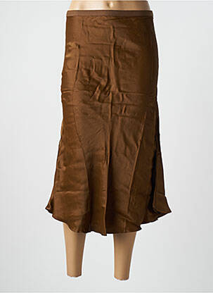 Fustă midi maro SECOND FEMALE femeie
