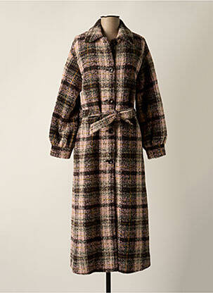 Palton lung verde BELLEROSE femeie