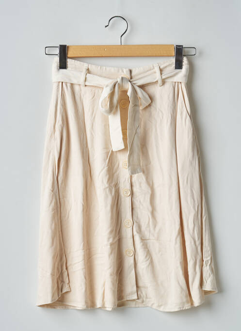 Fustă scurtă bej VILA femeie