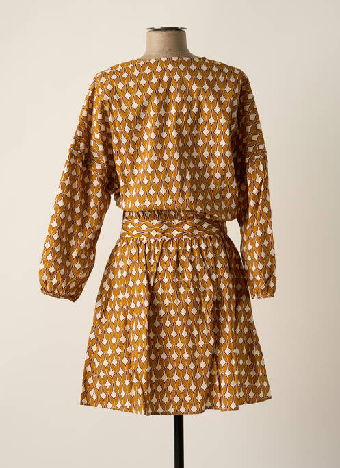 Rochie scurtă galben DAY OFF femeie