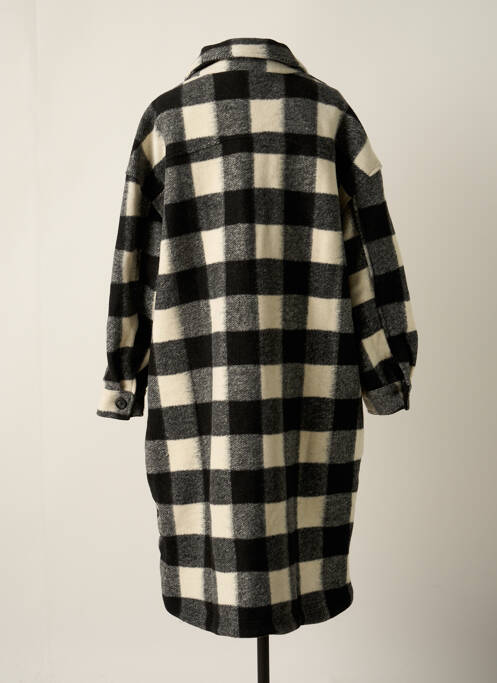 Palton lung negru GRACE & MILA femeie