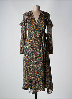 Rochie midi negru RALPH LAUREN femeie