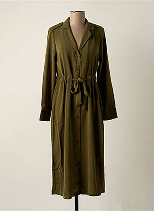 Rochie midi verde OBJECT femeie