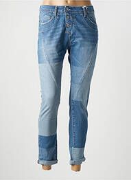 Blugi skinny albastru PLEASE femeie