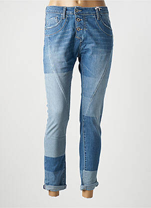 Blugi skinny albastru PLEASE femeie