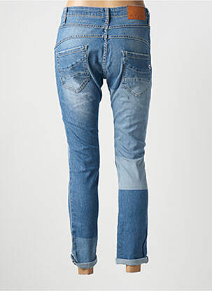 Blugi skinny albastru PLEASE femeie