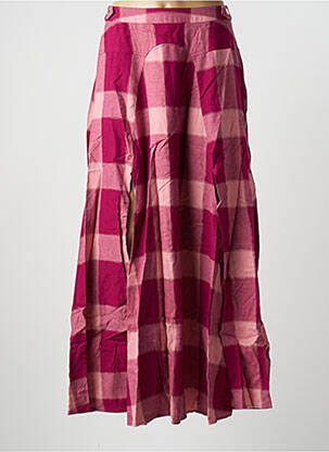 Fustă lungă roz WILD femeie