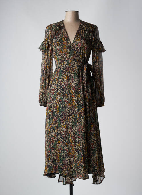 Rochie midi negru RALPH LAUREN femeie