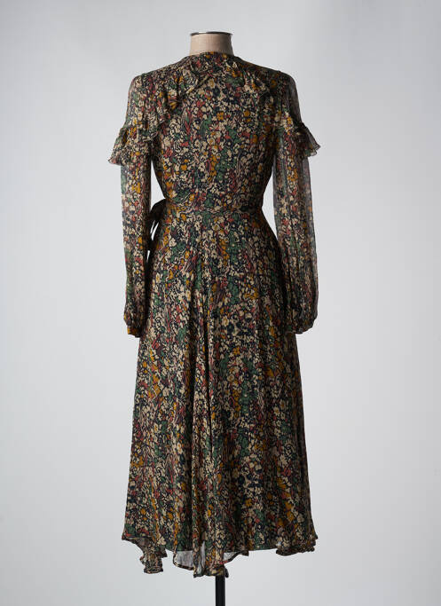 Rochie midi negru RALPH LAUREN femeie