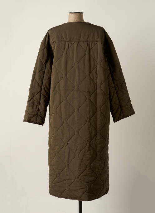 Palton lung kaki GRACE & MILA femeie