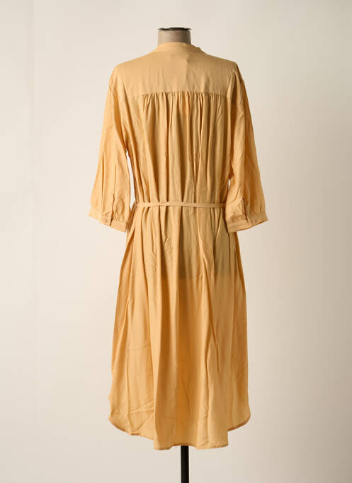 Rochie scurtă bej MOSS COPENHAGEN femeie