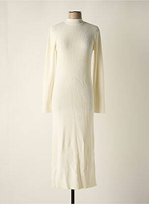 Rochie midi alb MUSIER femeie