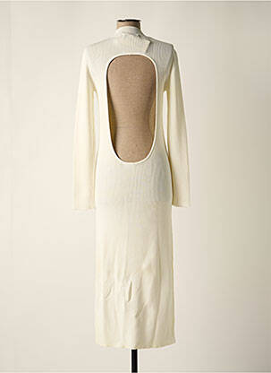 Rochie midi alb MUSIER femeie