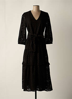 Rochie midi negru SELECTED femeie